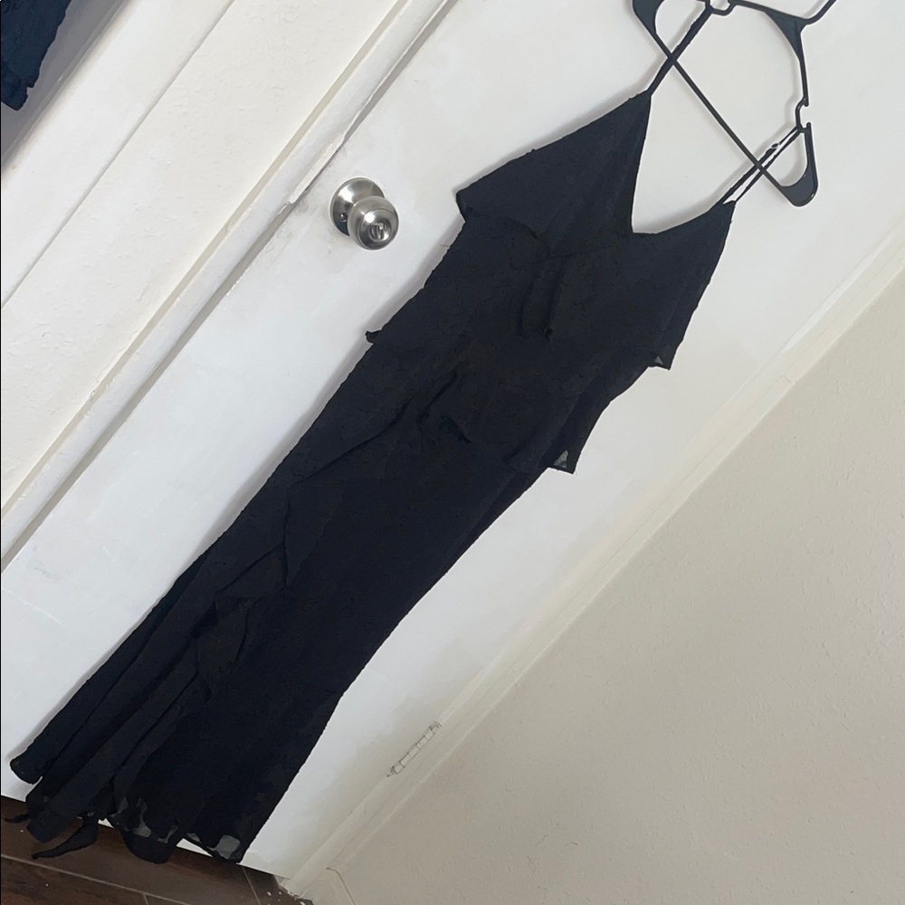 Wild Fable Black Asymmetrical Dress-L